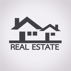 Real estate design icon