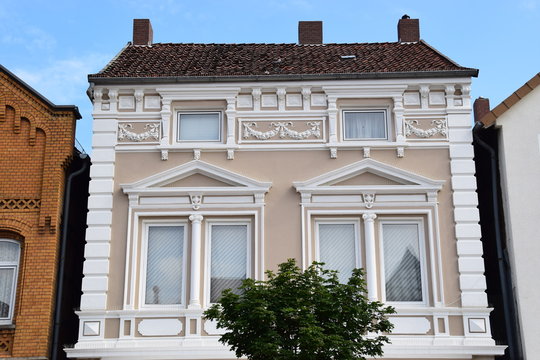 Gr&uuml;nderzeitfassade in Stadthagen