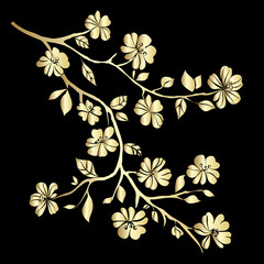 twig cherry blossoms