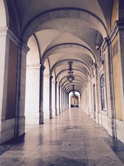 Obraz premium Passage in Lisbon