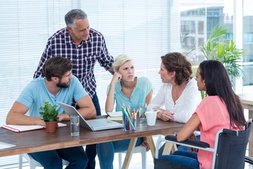 Creative business team in office