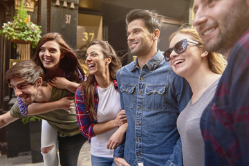 Good mood and good company.