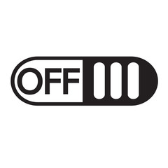 On Off switch button icon