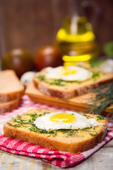 fried eggs