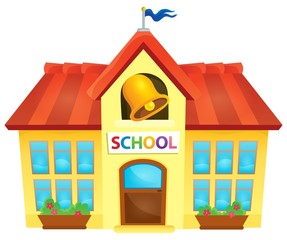 School building theme image 1
