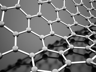 Silver molecular mesh structure