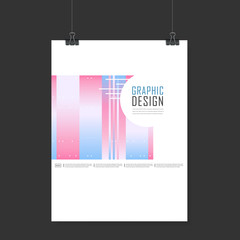 elegant poster template design