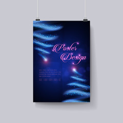 gorgeous poster template design