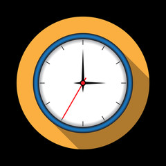 Time icon. Vector illustration