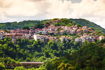 View from old town of Veliko Tarnovo, Bulgaria