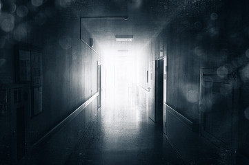 Dark corridor.