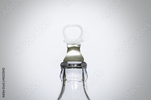 Bottle Of Fresh Water Isolated On A White Background Small