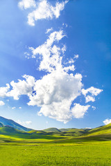 Obraz premium pianura di Castelluccio