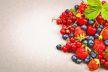 Fresh juicy berries