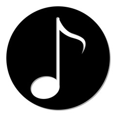 Music note icon