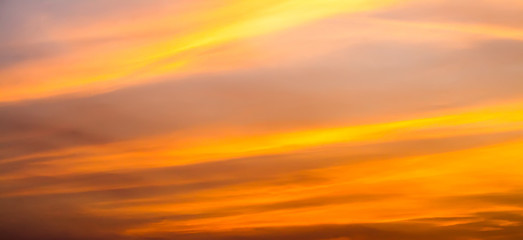Obraz premium After sunset sky.
