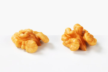 Fresh walnut halves