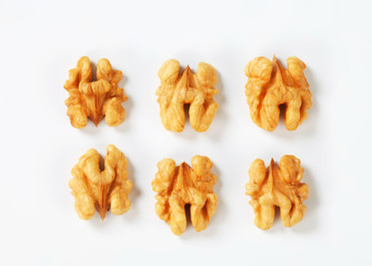 Fresh walnut halves