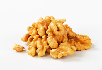 Fresh shelled walnuts