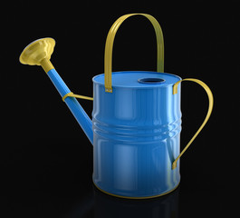 Metal Watering Can (clipping path included)