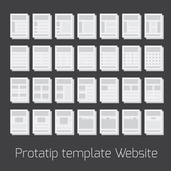 Flowchart for site map