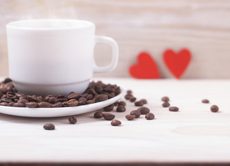 cup of coffee with love