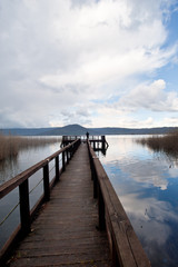 Fototapeta na wymiar Lago di Vico