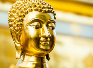 buddha statue  wat phra that do isuthep chiangmai Thailand