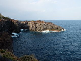 城ヶ崎　水平線　海　伊豆