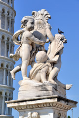 Fototapeta na wymiar monumenti a Pisa