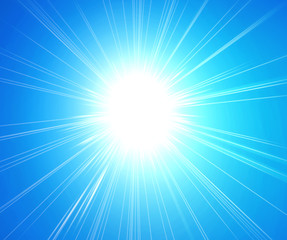 Obraz premium Hot sunshine