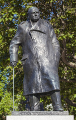 Sir Winston Churchill Statue in London