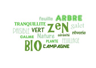 Fototapeta premium NUAGE DE TAGS