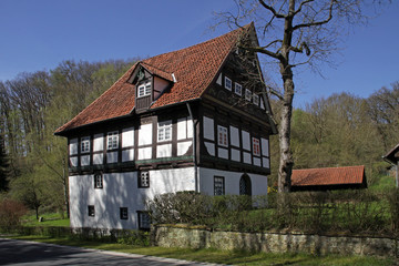 Fototapeta na wymiar Wald- und Forstmuseum in Heidelbeck