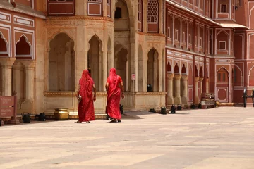 Türaufkleber City Palace, Jaipur indien © maramis