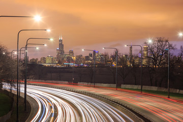 Downtown Chicago Skyline