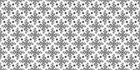 Black seamless floral pattern. Elegant template, card with lace ornament. Floral elements, ornate background. Perfect for greetings, invitations and announcements. Vector file