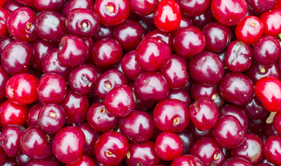 Texture - red cherry