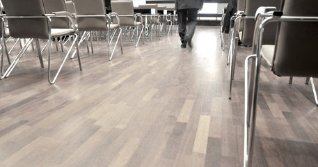 Business seminar-blurred