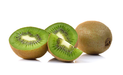 Fototapeta premium kiwi fruit on a white background