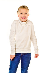 Fototapeta premium little girl