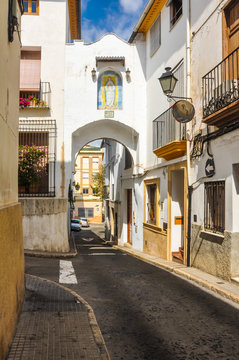 Calle de Oliva, Valencia, La Safor, España
