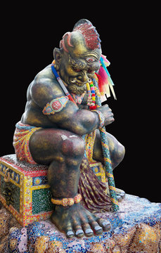 The statue of Thao Wessuwan.