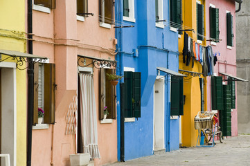 Fototapeta na wymiar I colori di Burano 