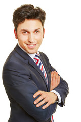 Headshot of smiling business manager