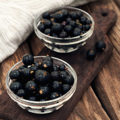 fresh ripe currant berries