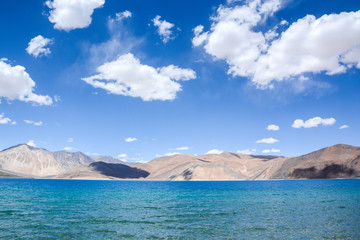 Pangong lake at Ladakh, India