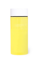 Yellow tube with cream