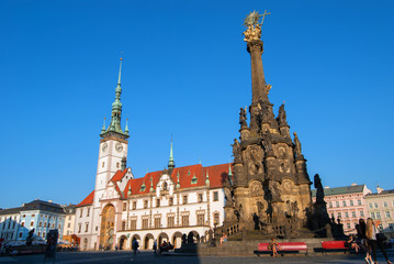 Fototapeta na wymiar Town Hall in Olomouc