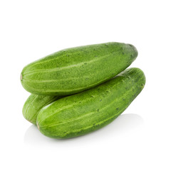 Cucumber isolated on white background
